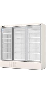 Amazon | JCM リーチイン タテ型 冷蔵ショーケース（2枚扉） JCMS-862H